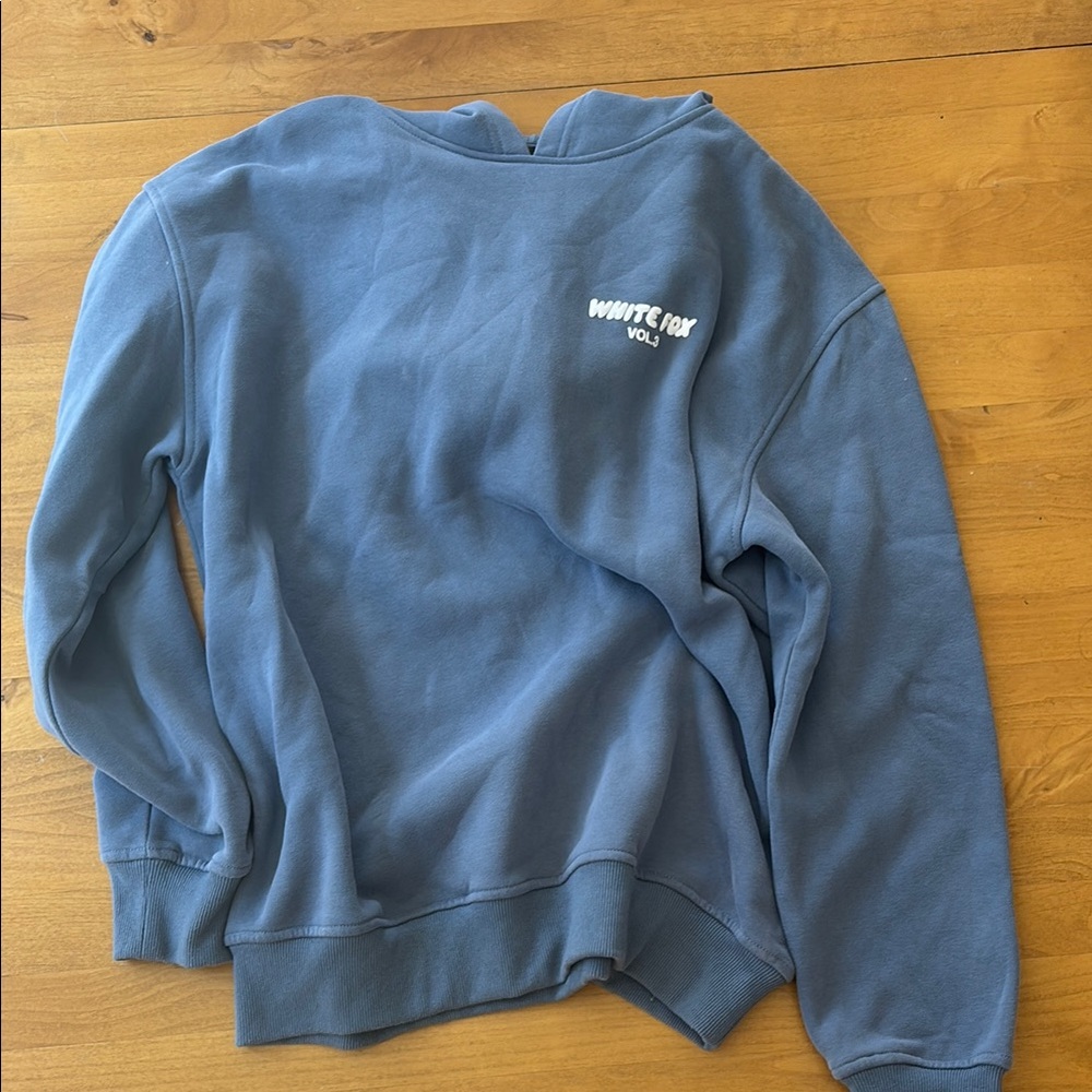 White Fox Volume 3 Offstage Hoodie — Ocean S/M